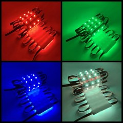 20-400pcs 5050 SMD 3 LED Module Light RGB Waterproof Storefront Window Sign Lamp