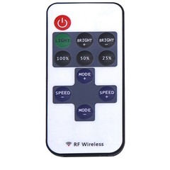 11/44 Key RF Wireless Remote Control Dimmer Switch For 5050 3528 LED Strip Light