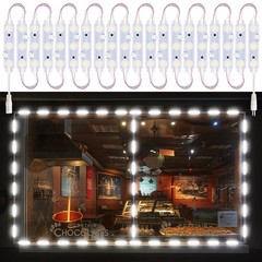 10-200ft 5730 SMD 3 LED Module Light Waterproof Storefront Advertising Sign Lamp