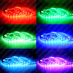 16FT Flexible 2835/RGB LED SMD Strip Light Remote Fairy Lights Room TV Party Bar