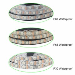 5V WS2812B 5050 RGB LED Strip 144/m 60 30LED/M Individual Addressable Waterproof