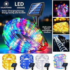 100-400 LED Solar Power String Fairy Lights Garden Outdoor Party Christmas Lamps