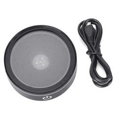 7 LED Colorful Round 3D Lasers LED Light Up Stand Lamp Base Display Home Decor