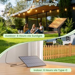 Outdoor String Lights, 50FT Patio Lights with 22 Shatterproof S11 Bulbs (2 Sp…