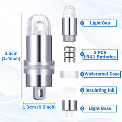 24x Battery Powered Mini LED Party Lights, Waterproof – Colorful | For Paper Lan