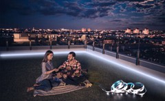 Solar LED Strip Light Flexible Lamp Outdoor Garden Home Patio 150/300 led