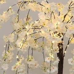 4ft Cherry Blossom Tree Lights LED Artificial Lighted Trees for Party Christmas