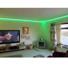 Apple HomeKit 40M 30M 20M 10M 60LEDs/M WiFi Music LED RGB Strip Light w/ 12V PSU