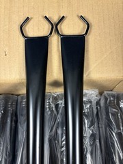 4 Pack String Light Poles for Outside, Thickened Metal Light Hangers – 7.5 Ft