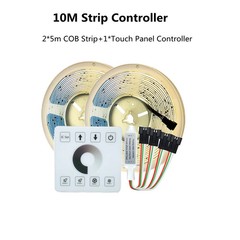 COB Running Water Flowing LED Strip Light WS2811 24V With RF Touch Controller