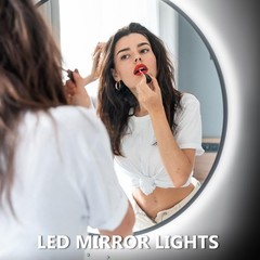 White LED Strip Lights, 20Ft Dimmable Super Bright 6500K Leds Lights