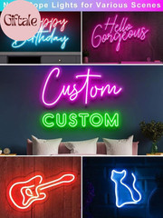 50FT RGB Neon Rope Lights, Outdoor Led Strip Lights Waterproof IP67 with Remote