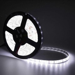 16FT Super Bright Cool White 6000K 5630 SMD 300 LED Strip Lights Flexible DC 12V