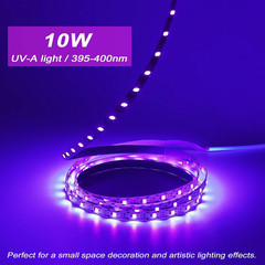 USB Black Light Strip, 6.6Ft UV LED Lights for Party, Room, Decorations