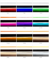 4mm 5V USB COB LED Strip Lights TV Backlight PC Decor Warm Cool White 480LEDs/m