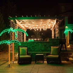 LED Rope Light Palm Tree Decoration Indoor Outdoor UL Listed Energy Saving New