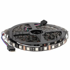10Pcs Black PCB 5M 300Leds RGB 5050 SMD Flexible LED Strip Light Lamp Waterproof
