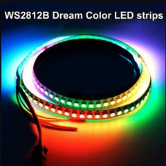 1M 2M WS2812B Pixel 144 LED Strip Lights 5050 RGB IC Individual Addressable DC5V