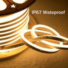 110V IP67 LED Neon Rope Light Strip Waterproof Tube Building Home Outdoor Decor