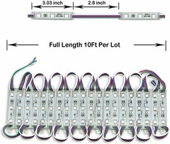 20~2000pcs Waterproof 5050 LED Module Light Store Front window Sign Lamp DC 12V