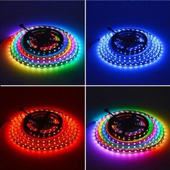5M DC 12V WS2811 Addressable Dream Color 150/300 5050 RGB Pixel LED Strip Lights