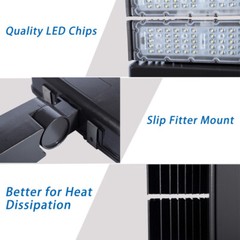 150W 300W LED Parking Lot Pole Light Commercial Outdoor Shoebox Area Light 5000K