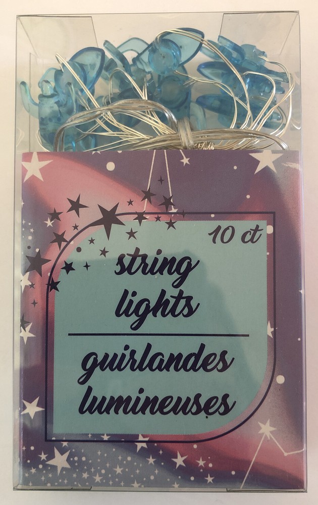 Lot of 2 boxes Rocket Operated LED Indoor Kids Bedroom String Lights