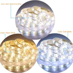 LED Strip Light 2835 5050 5054 5730 RGB CCT RGBCCT RGBW RGBWW DC 12V 24V 5M tape