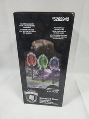 Disney’s Haunted Mansion Graveyard Busts Colormorph Lighted Pathway Markers