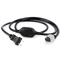 5ft LED Rope Power Cord w/Connection Cap for 3/8″ LED Rope Lights up to 150ft