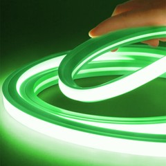 USA 24V Flexible Silicone COB LED Light Strip Waterproof for Home Floor Outdoor