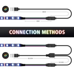 DC12V 5050 4Pin Led Strip RGB LED Light For PC Computer Case Mainboard Control