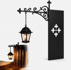 Mini Library Lantern Bookshelf Lamp Book Shelf Lighting Decor Night Light