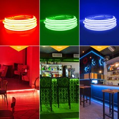COB LED Light Strip Thin 4mm LED Strip 12V Flexible Tape Lights For Car Home