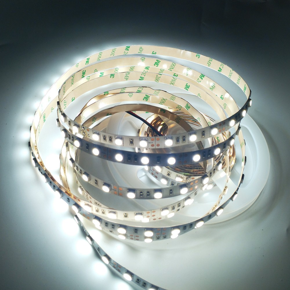 5m-200m 5050 LED Flexible Strip Light Tape 60LEDs/m Non Waterproof 12V 24V