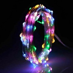 2 packs LEDs Battery Operated Mini LED Copper Wire String Fairy Lights W Remote