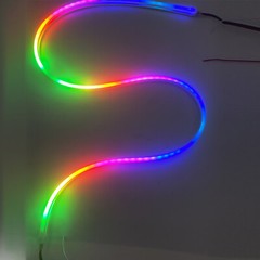 5V 12V Premium Full Color Neon Magic RGB W Flex LED Strip Outdoor Lighting Tape