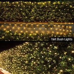 Solar Powered Net Lights for Tree Fence Wall Roof Backyard Christmas Decor