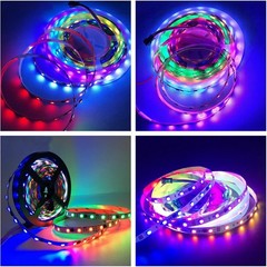 5M 5050 WS2811 RGB Dream Color LED Strip Light Waterproof Pixel Addressable 12V