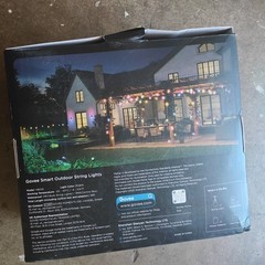 Govee Outdoor String Lights 2 H702A S14 Bulb, 48ft Smart RGBIC