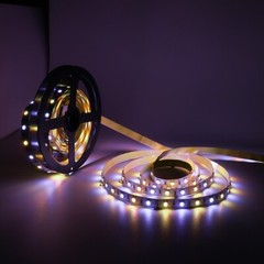 5M 5050 RGBW Cool White LED Strip Light Kit Non-Waterproof for Indoor Decoration