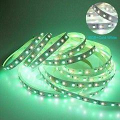 SMD 5050 RGB CCT LED Strip Waterproof DC 12V 24V CCT RGBW/WW string light 5m 50m