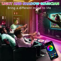 LED Lights for TV, 16.4ft LED Lights for 45-75 Inch TVs, RGB TV Backlight Behind