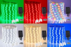 WYZworks 16-Mode LED Strip Light, Outdoor Waterproof Connectable Accent Lighting