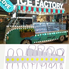 20~200PCS COB Module LED Light IP65 Waterproof Super Bright Sign Lamp DC 12V
