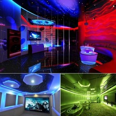 5M 300 LED Strip Light SMD RGB Plastic Adults Corded Connector Tape Lamp Decor