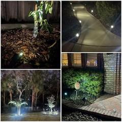 Solar Lights Outdoor Waterproof IP65, 76 LED 3 Lighting Modes Solar Spot Ligh…