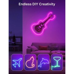 NEW 5M/10M/20M LED Neon RGB strip stripe flex tube strip light outdoor lighting