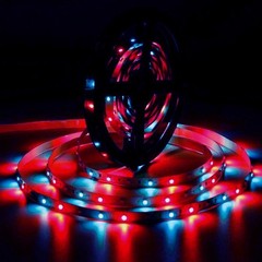 5M DC12V 300 LEDs Bright RGB 3528 LED Strip Lighting Flexible Cuttable Tape Lamp