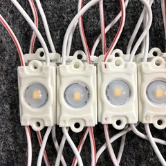 20pcs LED Module 2835 Cool Warm White Sign Design ABS 12V Waterproof Light Lamps